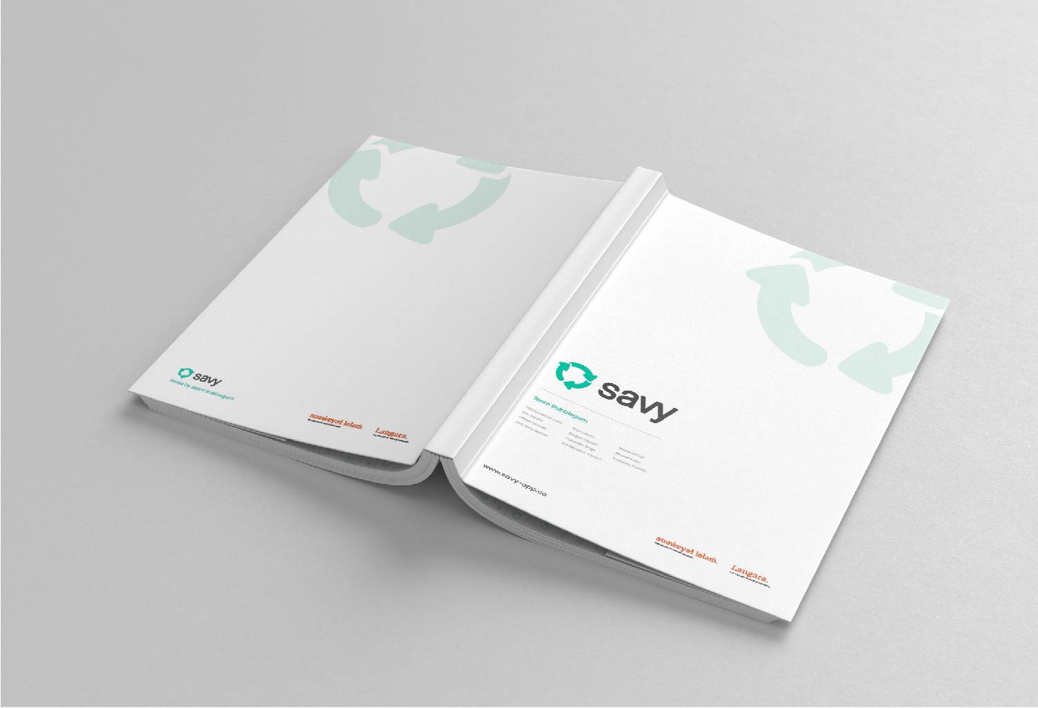 Savy Proposal documentation mockup cover